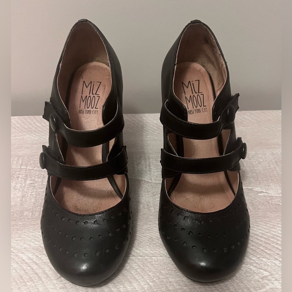 Miz Mooz Black Heels